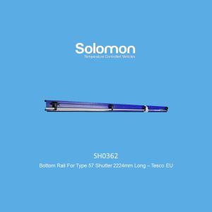 BOTTOM RAIL FOR TYPE 57 SHUTTER 2224MM LONG -